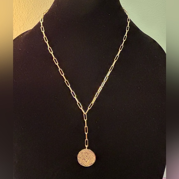 Gorjana Jewelry - Gorjana Gold Chain Necklace with Pendant
